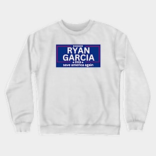 RYAN GARCIA For President trump 2024 Crewneck Sweatshirt